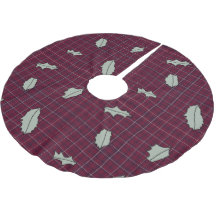 Jupe d'arbre Holly Plaid