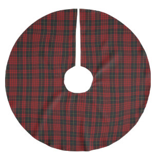 Jupon De Sapin En Polyester Brossé Jupe d'arbre plaqué MacQueen Tartan