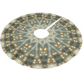 Jupon De Sapin En Polyester Brossé Jupe de Noël de Noël (Angle)