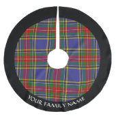 Jupon De Sapin En Polyester Brossé Jupe en polyester brossé Clan MacBeth Tartan (Devant)