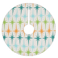 Jupe géométrique vintage d'arbre de Noël de