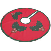 Jupon De Sapin En Polyester Brossé Jupe Mistletoe (Angle)