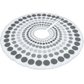 Jupon De Sapin En Polyester Brossé Jupe personnalisée moderne d'arbre (Angle)