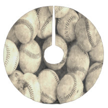 Jupe vintage d'arbre de base-ball