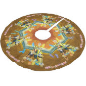 Jupon De Sapin En Polyester Brossé Kayak Christmas Tree plage tropicale kayak (Angle)