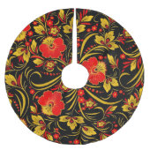 Jupon De Sapin En Polyester Brossé Khokhloma russe (Devant)