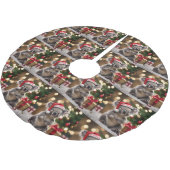 Jupon De Sapin En Polyester Brossé "Koala Kris Kringle : Noël en dessous" (Angle)