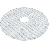 Jupon De Sapin En Polyester Brossé Kriste Hubler's Sheet Music (Angle)