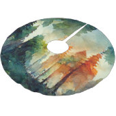 Jupon De Sapin En Polyester Brossé La forêt (nature) (Angle)