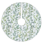 Jupon De Sapin En Polyester Brossé La verdure d'hiver | Vacances (Devant)