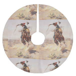 Jupon De Sapin En Polyester Brossé La vie de cowboy de PIÈCE EN T