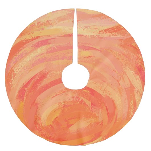 Jupon De Sapin En Polyester Brossé Lac Fire (Devant)