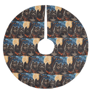Jupon De Sapin En Polyester Brossé Lappish finnois Halloween Effrayant