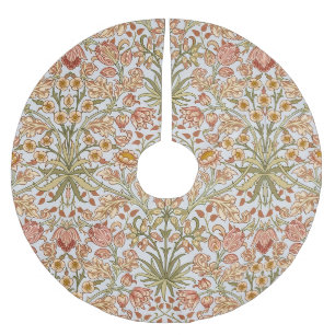 Jupon De Sapin En Polyester Brossé L'art botanique floral hyacinthe de William Morris