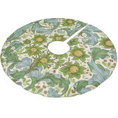 Jupon De Sapin En Polyester Brossé L'art nouveau du motif de verger de William Morris (Angle)