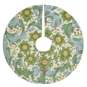 Jupon De Sapin En Polyester Brossé L'art nouveau du motif de verger de William Morris