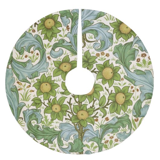 Jupon De Sapin En Polyester Brossé L'art nouveau du motif de verger de William Morris (Devant)