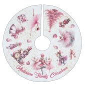 Jupon De Sapin En Polyester Brossé Le ballet des cétacés (Devant)