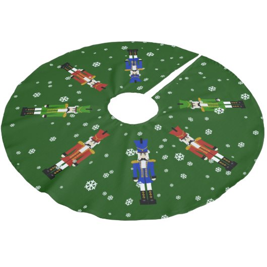 Jupon De Sapin En Polyester Brossé Le casse-noix (Angle)