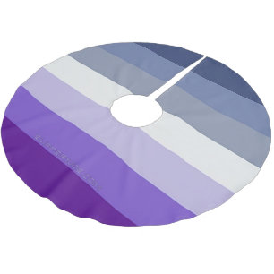 Jupon De Sapin En Polyester Brossé Le drapeau de la fierté lesbienne butch de Slipper