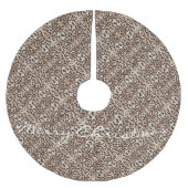 Jupon De Sapin En Polyester Brossé Leopard Spots Motif Thunder_Cove (Devant)