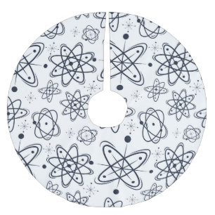Jupon De Sapin En Polyester Brossé L'ère atomique : Motifs modernes du milieu du sièc