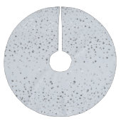 Jupon De Sapin En Polyester Brossé Les étoiles de jupe-d'or (Devant)