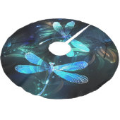 Jupon De Sapin En Polyester Brossé Les libellules du lac (Angle)