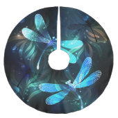 Jupon De Sapin En Polyester Brossé Les libellules du lac (Devant)