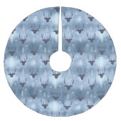 Jupon De Sapin En Polyester Brossé Les Patters de Christmas Blue ID861 (Devant)