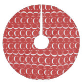 Jupon De Sapin En Polyester Brossé Lettre initiale C (Devant)