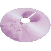 Jupon De Sapin En Polyester Brossé Lever de soleil rose (Angle)