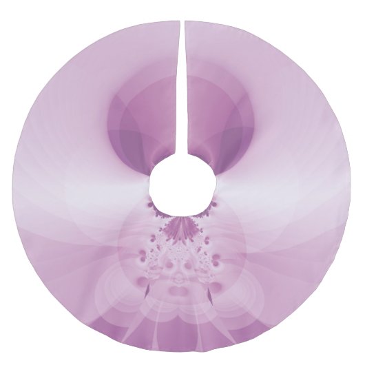 Jupon De Sapin En Polyester Brossé Lever de soleil rose (Devant)