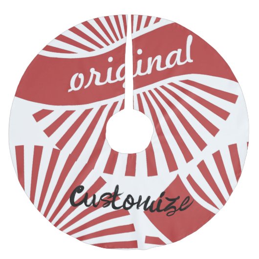 Jupon De Sapin En Polyester Brossé Logo des signes originaux Thunder_Cove (Devant)