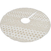 Jupon De Sapin En Polyester Brossé Luxe (Angle)