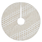 Jupon De Sapin En Polyester Brossé Luxe (Devant)