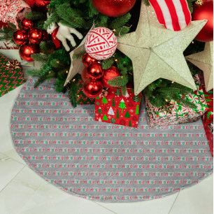 Jupon De Sapin En Polyester Brossé Magie de Noël