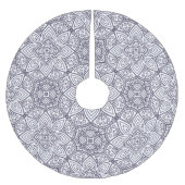 Jupon De Sapin En Polyester Brossé Mandala (Devant)