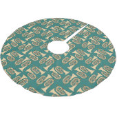 Jupon De Sapin En Polyester Brossé Marching Baritone Crosshatch (Angle)