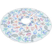 Jupon De Sapin En Polyester Brossé Marin (Angle)