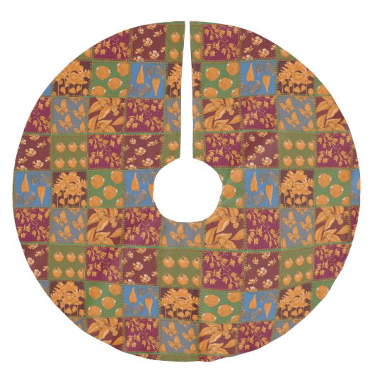 Jupon De Sapin En Polyester Brossé Masha et 3 ours (Devant)