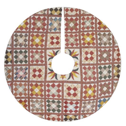 Jupon De Sapin En Polyester Brossé Memorial quilt (Devant)