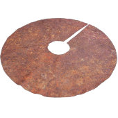 Jupon De Sapin En Polyester Brossé métal rustique : surface texturée. (Angle)