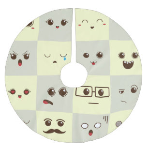 Jupon De Sapin En Polyester Brossé Mignonne face