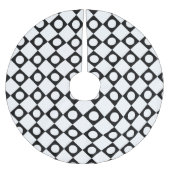 Jupon De Sapin En Polyester Brossé Mod Retro 60's White (Devant)