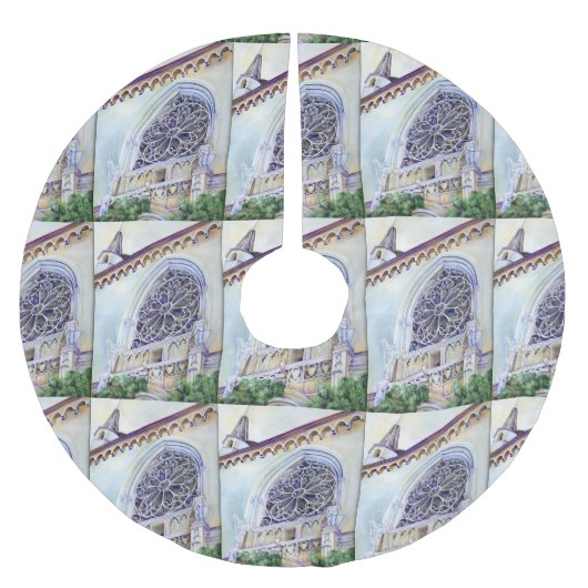 Jupon De Sapin En Polyester Brossé Moment à Budapest (Devant)