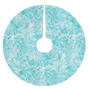 Jupon De Sapin En Polyester Brossé Monnaie bleu et Marbre blanc texture