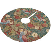 Jupon De Sapin En Polyester Brossé Morris - Strawberry Thief #2 Floral Pattern (Angle)