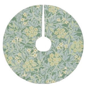 Jupon De Sapin En Polyester Brossé Morris Vigne & Jasmin Jardin Fleur Classique
