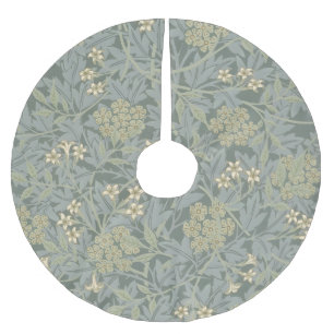 Jupon De Sapin En Polyester Brossé Morris Vigne & Jasmin Jardin Fleur Classique